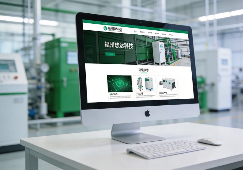 福鼎碳达科技网站效果图